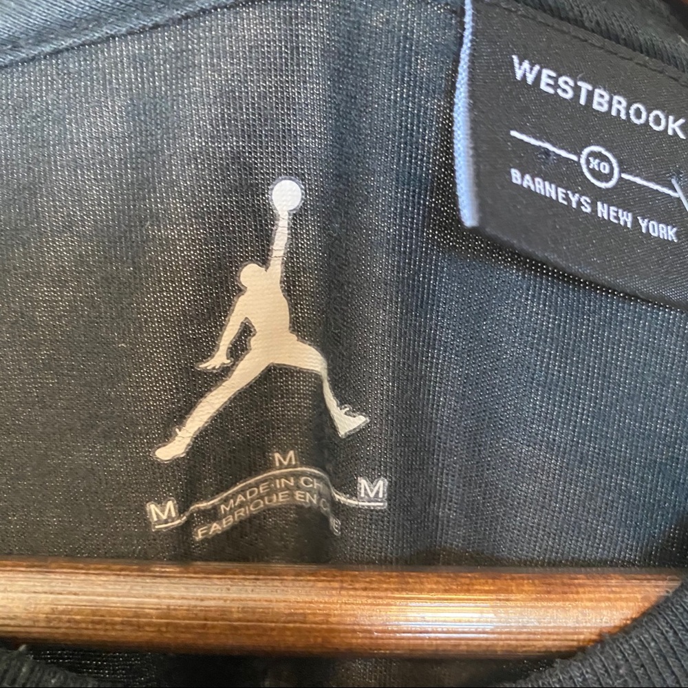 Westbrook Barneys XO Jordan Mens Shirt Mesh sz M - Picture 1 of 3